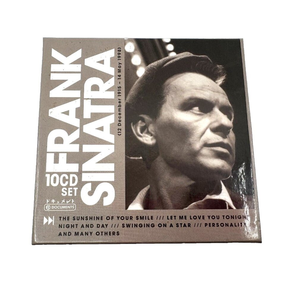 FRANK SINATRA 10 CD Box Set Music (2005 Membran Music Ltd)